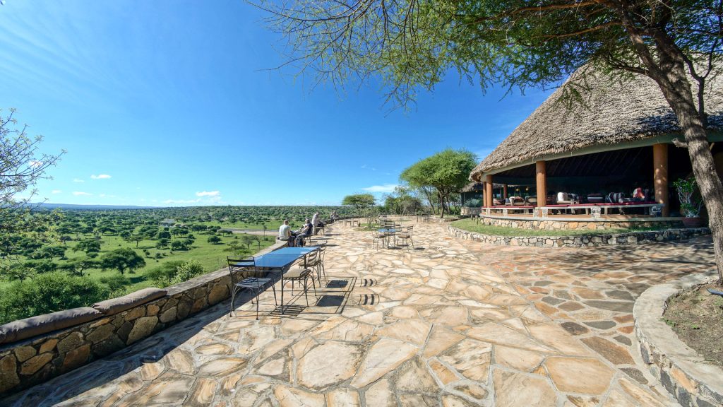 Tarangire Safari Lodge overlooking the Tarangire River