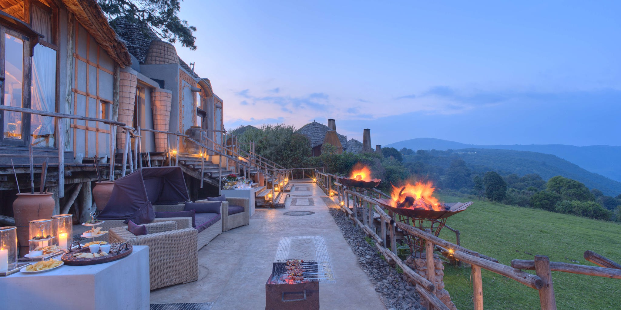Unique luxury safari lodge in Tanzania