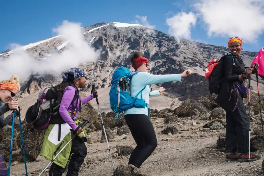 Budget vs Luxury Kilimanjaro Climbs comparing camping comfort and trekking experience