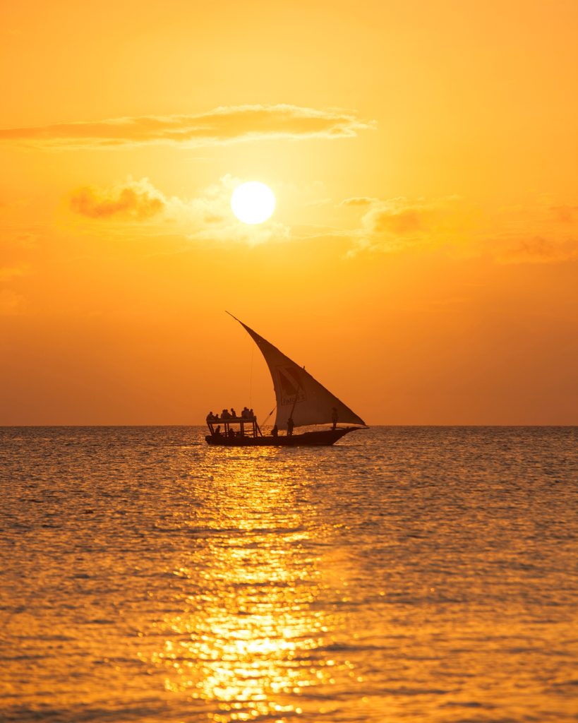 Luxury beachfront resort among the best hotels to stay in Zanzibar overlooking the Indian Ocean