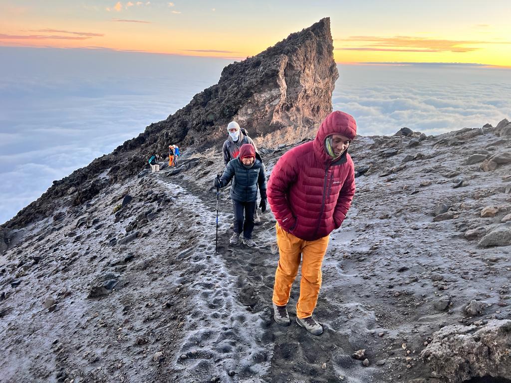 Mount Meru Summit Experience at Sunrise on Socialist Peak